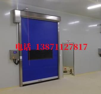 八步拉链密封快速卷帘门
